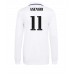 Cheap Real Madrid Marco Asensio #11 Home Football Shirt 2022-23 Long Sleeve
